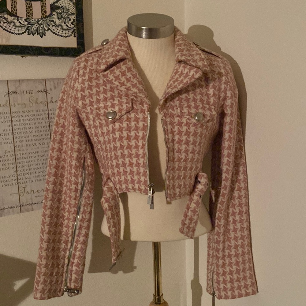WALTER Boucle cropped jacket